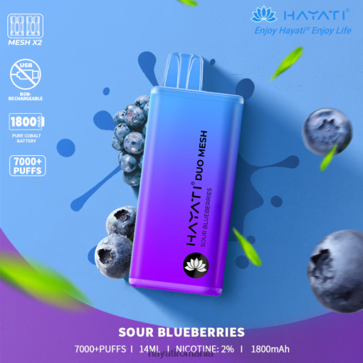 Hayati Duo Mesh Vape 7000 Puffs - Afine Acre: Revoluția Aromelor și Sustenabilității pe Piața Românească a Vapelor