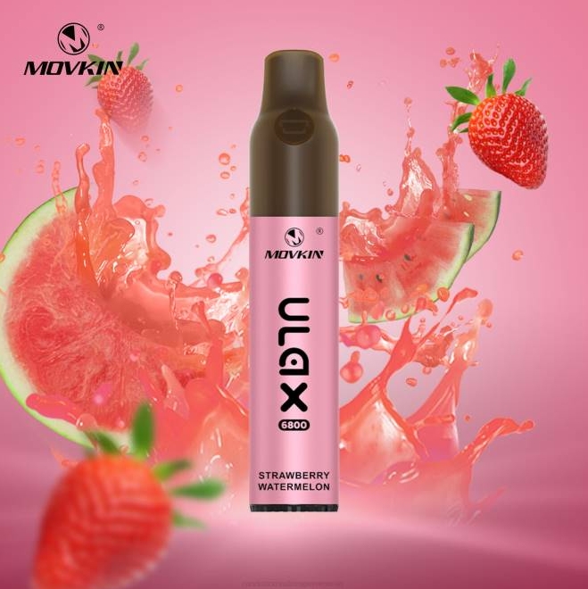 RandM Movkin Ulax 6800 Vape - pepene verde de căpșuni: O Experiență de Vapat Vibrantă și Modernă
