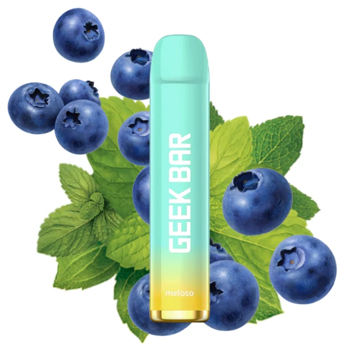 Geek Bar Meloso 600 Puffs Vape - Mentol de Coacăze Negre: O Experiență Revigorantă pentru Vaperii din România