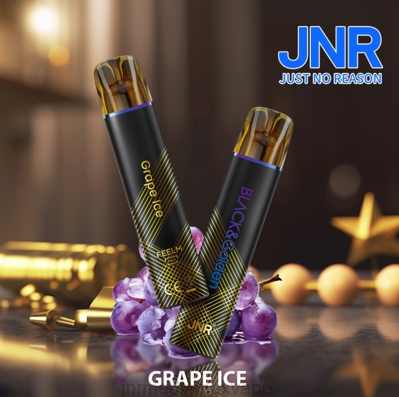 Descoperă JNR BLACK & GOLDEN 800 Puffs Vape - gheață de struguri: O experiență vibrantă în scena vapingului din România 2025