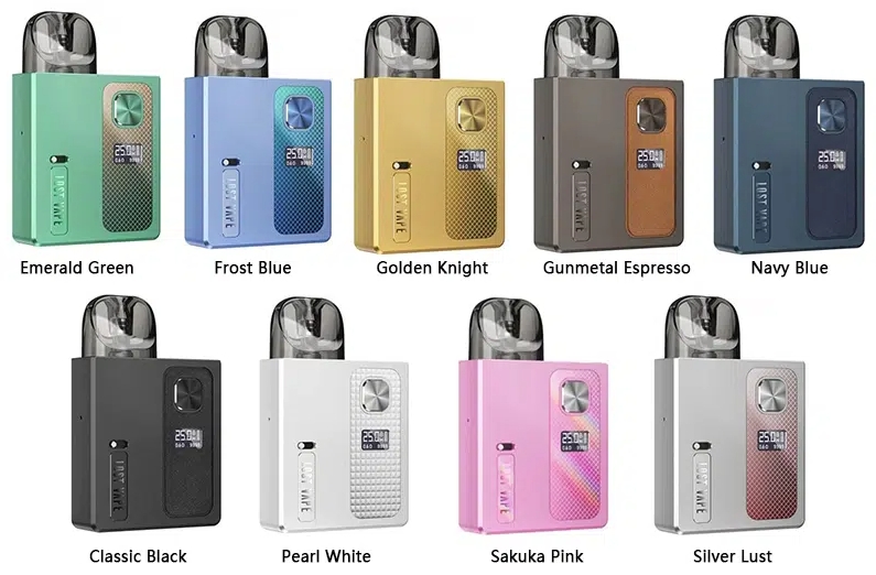 Lost Vape URSA Baby Pro Pod Kit - alb sidefat: Discreție, performanță și eleganță într-un singur dispozitiv