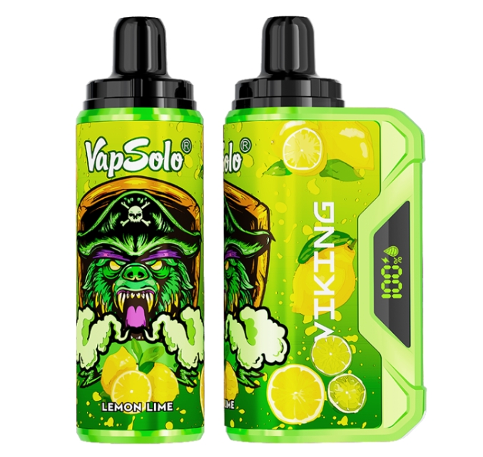 VapSolo VIKING 12000 Puffs Vape - lămâie lămâie: O Explozie de Prospețime în Scena Vaping-ului din România 2025
