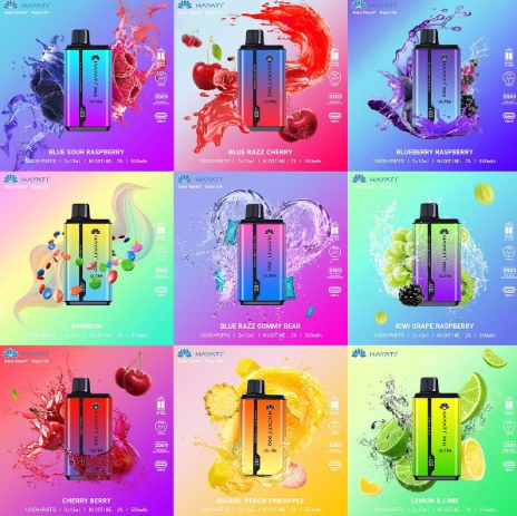 Descoperiți Hayati Pro Ultra 15000 Puffs Vape – O Experiență de Vaping de Neuitat cu Blueberry Hubba Bubba și Watermelon Hubba Bubba