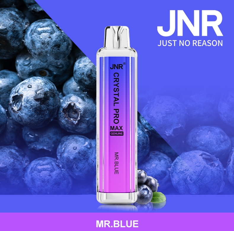 JNR CRYSTAL PRO MAX 5000 Puf – Domnule Albastru: Un stil de viață cristalin, nu doar un vape