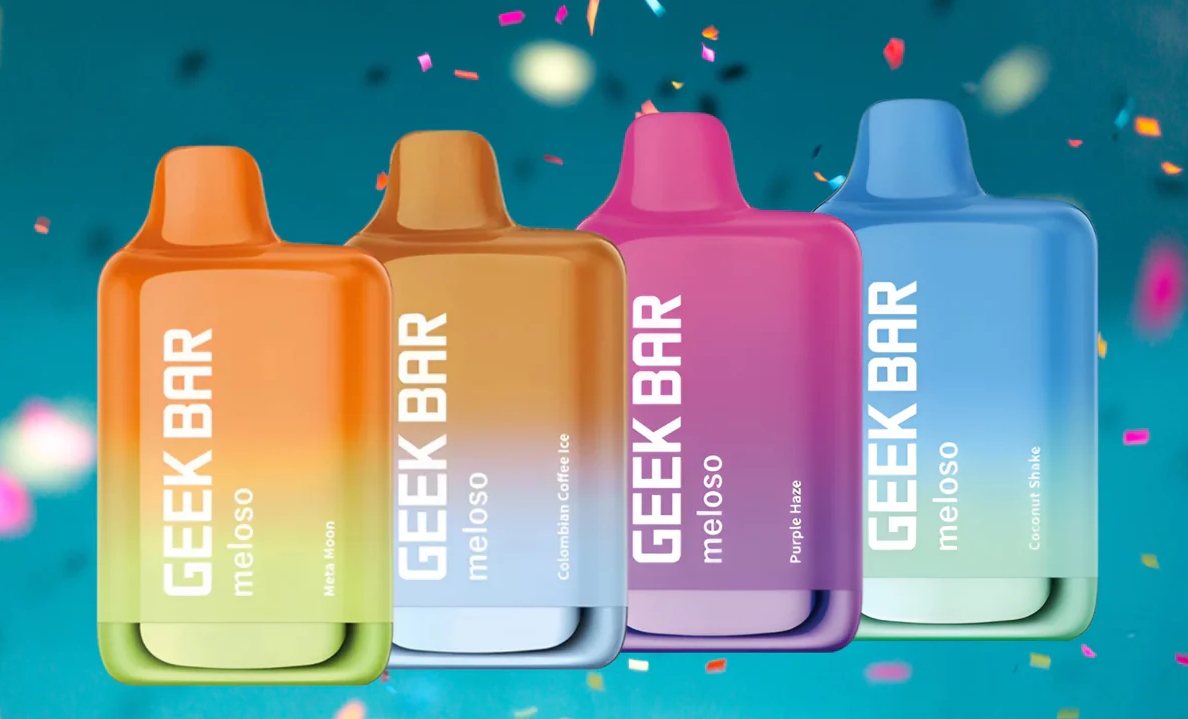 Geek Bar Meloso Max 9000 Puffs Vape – Ceață Violetă: Eleganță, Tehnologie și Aromă în Fiecare Puf