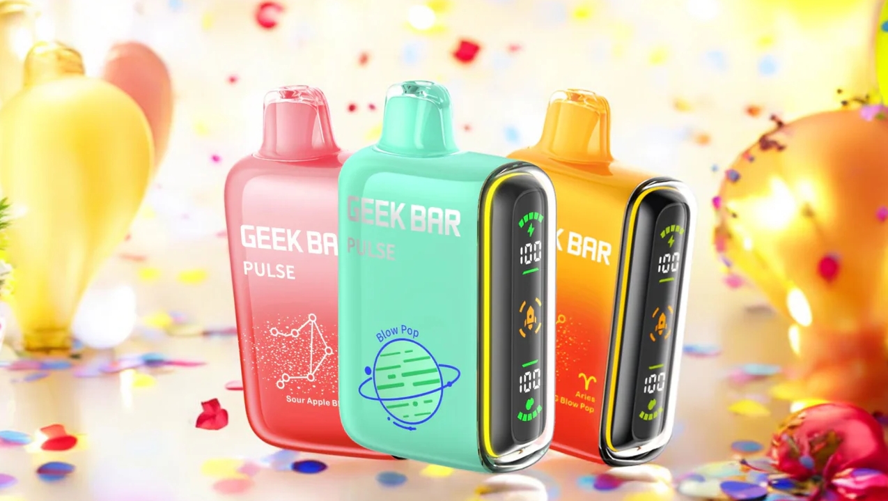 Geek Bar Pulse 15k Puffs Vape – acru de mere blow pop: Explozia gustului care transformă vapatul într-o experiență electrizantă