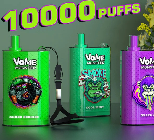 RandM Vome Monster 10000 Puffs – Fructe de pădure mixte: putere, gust și libertate într-un singur dispozitiv
