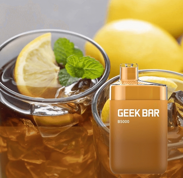O Oază de Proaspătete: Descoperă Senzația Revigorantă a Geek Bar B5000 Vape în Aroma „Ceai cu Gheață de Lămâie”