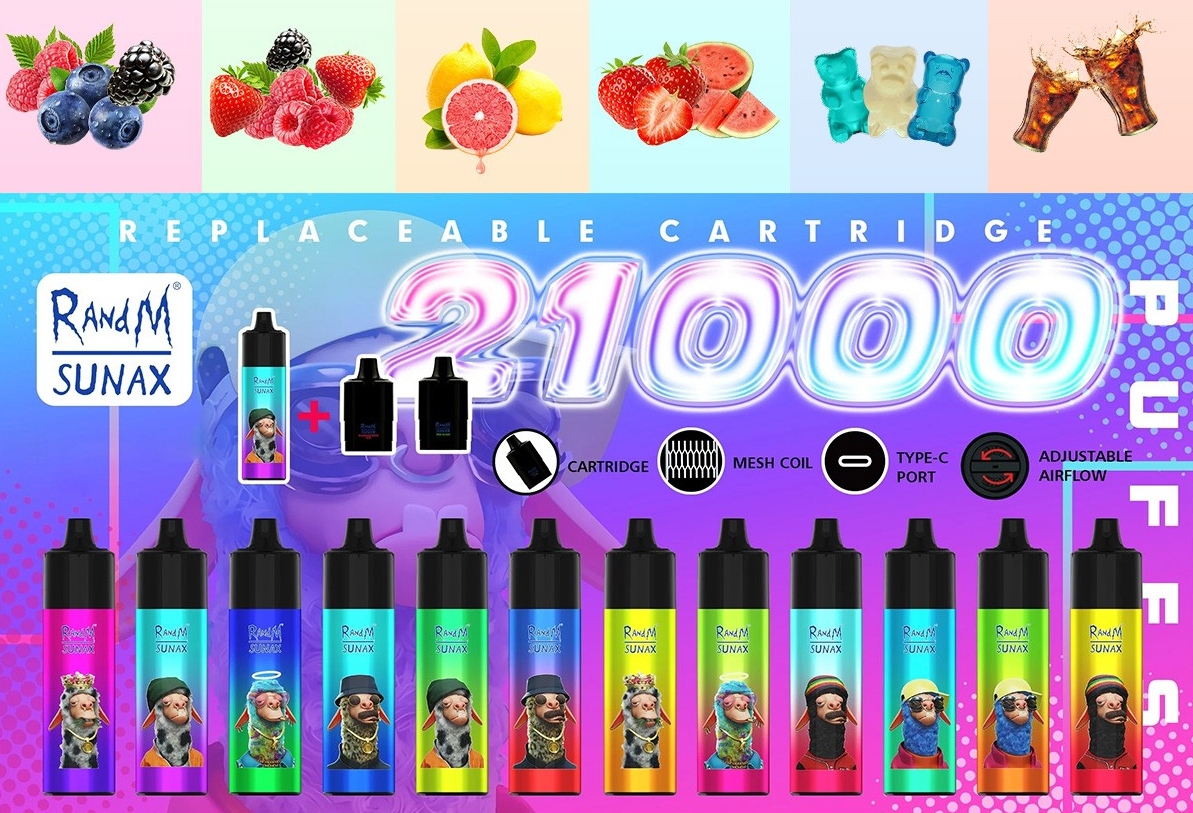 Gustul cola reinventat: RandM Sunax 21000 Puffs Vaoe – experiența care depășește așteptările
