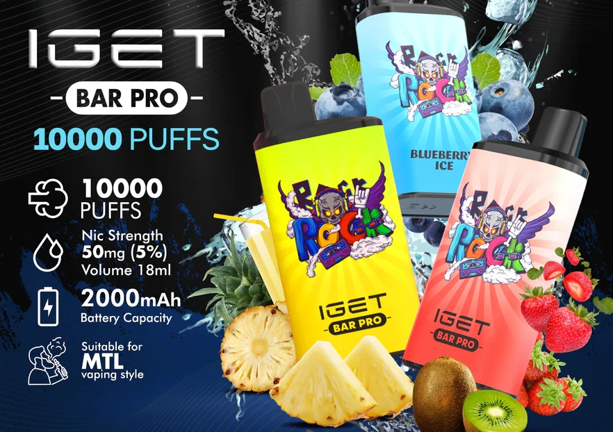 IGET Bar Pro 10000 Puffs Vape – Blackberry Ice: Australia’s Flavorful Leap into the Future of Vaping